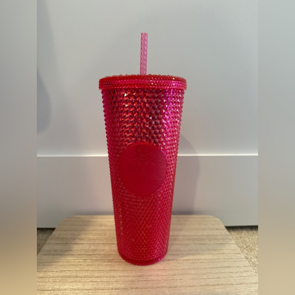 Starbucks Red Textured Tumbler Lid
